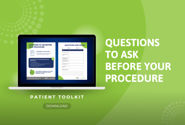 Picture of Questions to Ask Before Your Procedure Toolkit